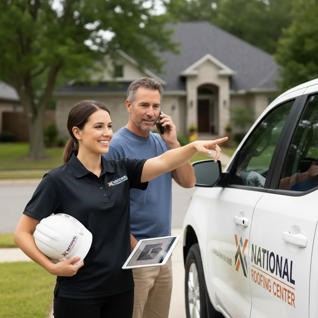 National Roofing Center customer support in Linn